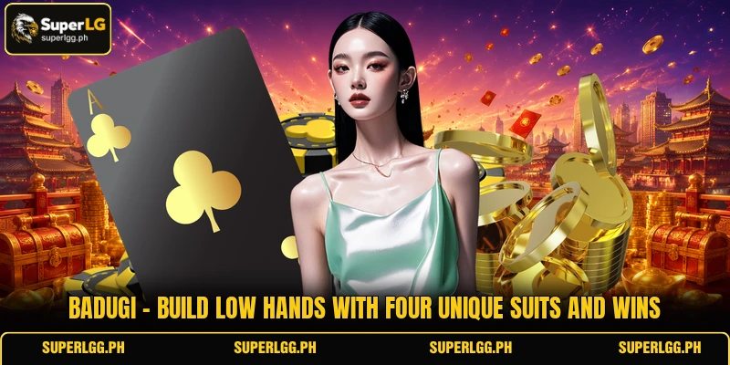 Badugi - Build Low Hands With Four Unique Suits And Wins