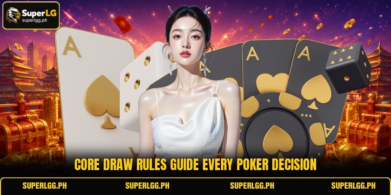 Core draw rules guide every poker decision Core draw rules guide every poker decision