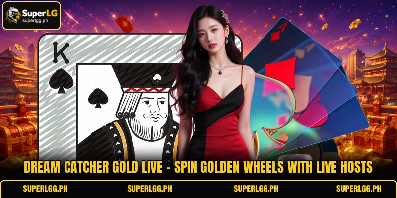 Dream Catcher Gold Live - Spin Golden Wheels With Live Hosts