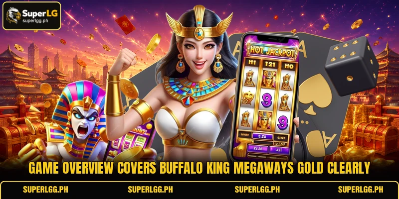 Game overview covers Buffalo King Megaways Gold clearly Game overview covers Buffalo King Megaways Gold clearly