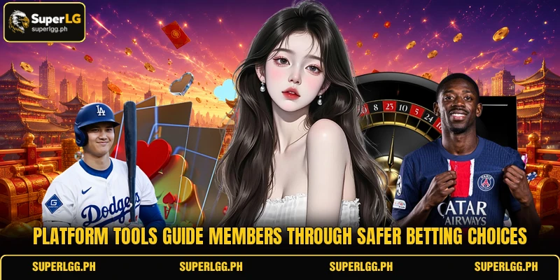Platform tools guide members through safer betting choices Platform tools guide members through safer betting choices