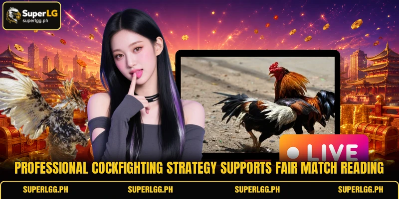 Professional cockfighting strategy supports fair match reading