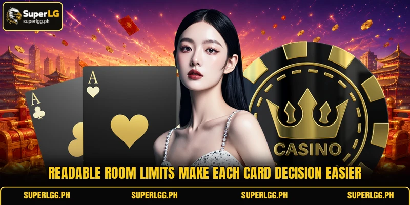 Readable room limits make each card decision easier