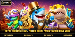 Royal Gridless Flow - Follow Regal Paths Toward Prize Wins