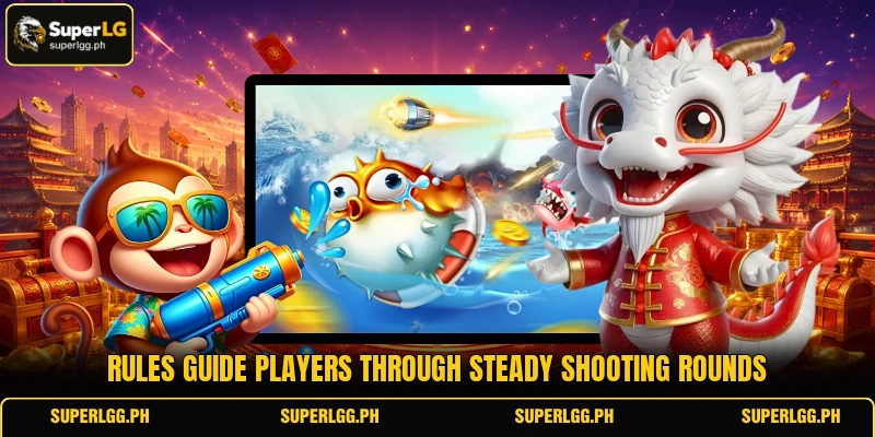Rules guide players through steady shooting rounds Rules guide players through steady shooting rounds
