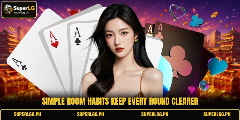 Simple room habits keep every round clearer Simple room habits keep every round clearer