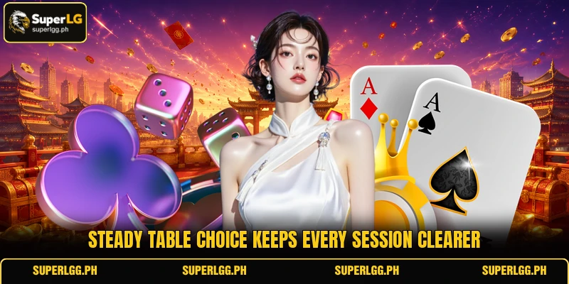 Steady table choice keeps every session clearer
