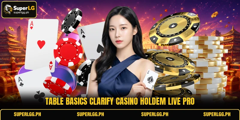 Table basics clarify Casino Holdem Live Pro Table basics clarify Casino Holdem Live Pro